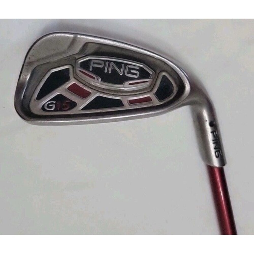 PING G15 BLACK DOT 7 IRON, PING AWT REG FLEX GRAPHITE SHAFT GOLF CLUB